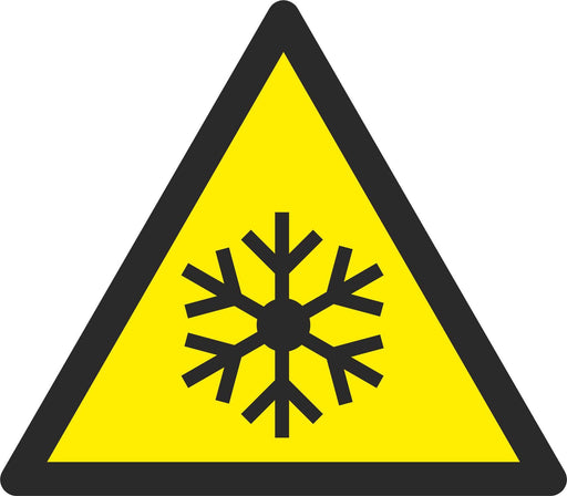 Warning Low temperature / freezing conditions - Symbol sticker sheet