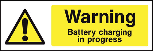 Warning Battery charging in progress