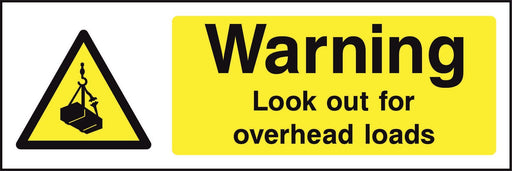 Warning Look out for overhead loads