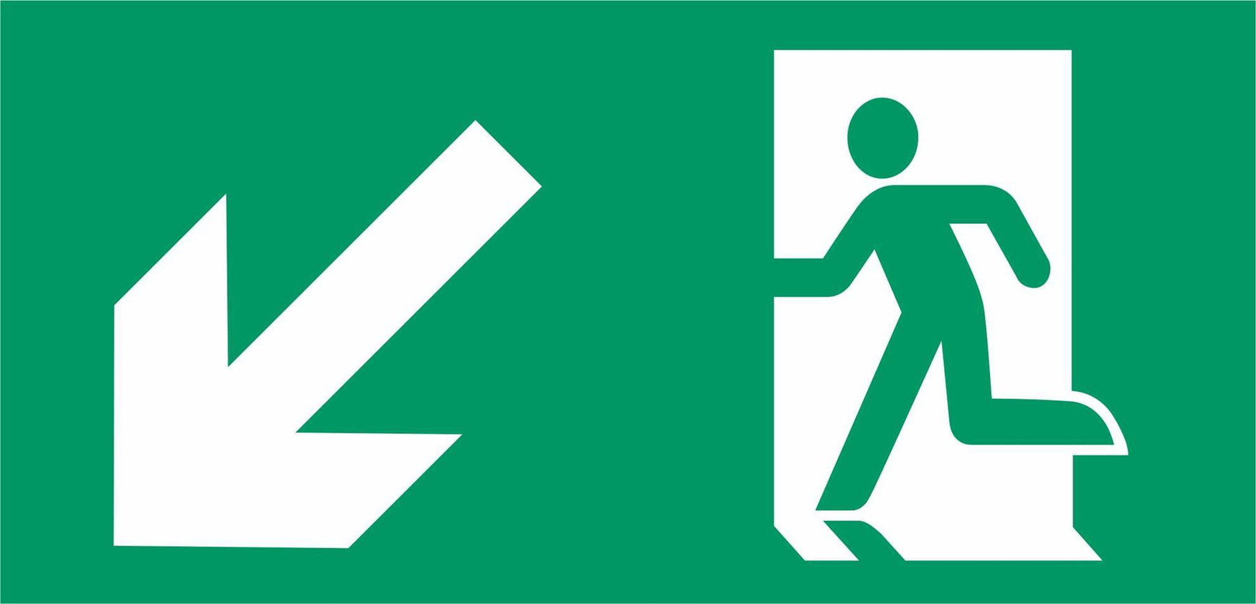 Emergency Escape - Running Man Left - Down Left Arrow