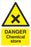 DANGER Chemical store