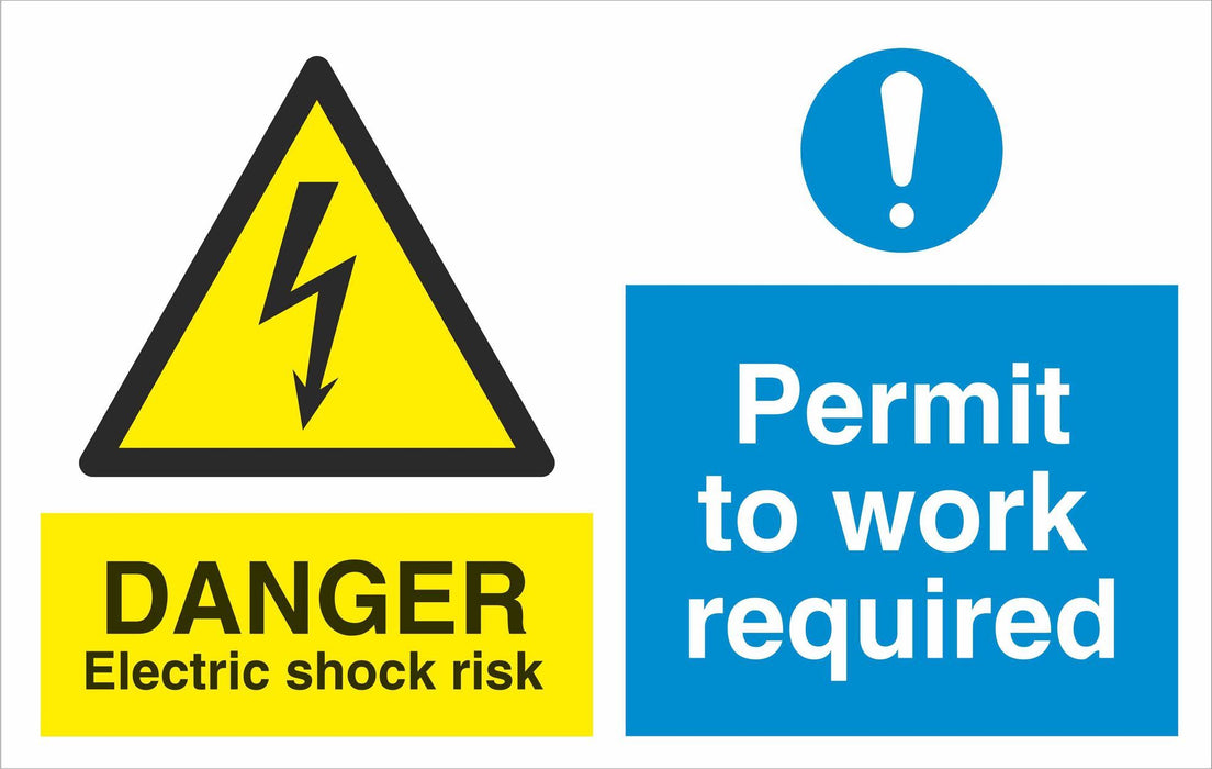 DANGER Electric shock risk