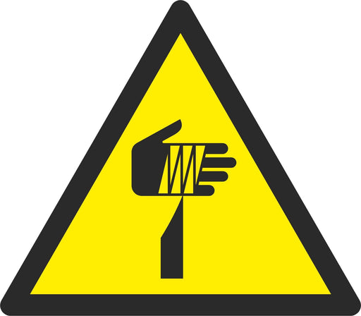 Warning Sharp element - Symbol sticker sheet