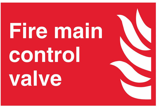 Fire main control valve