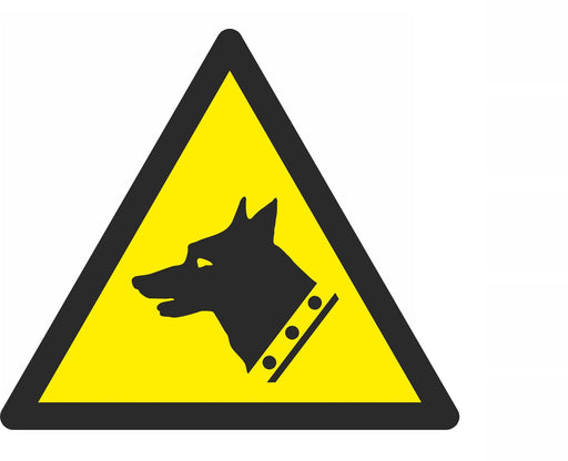 Warning Guard dog - Symbol sticker sheet