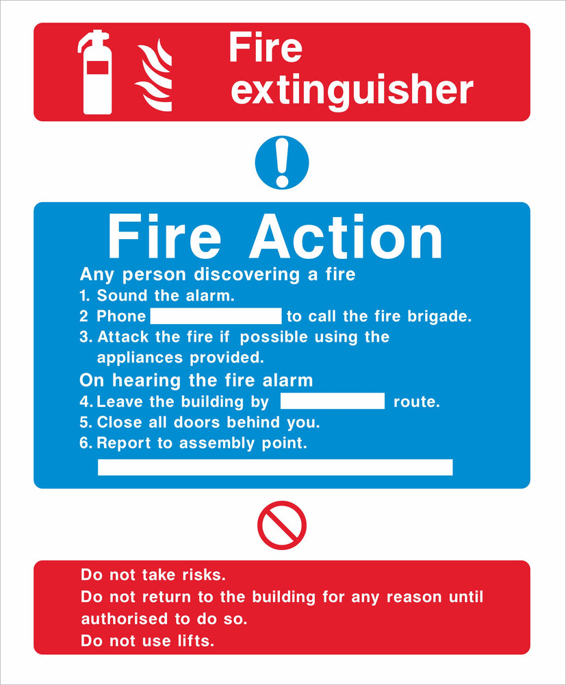Fire Action - Fire extinguisher