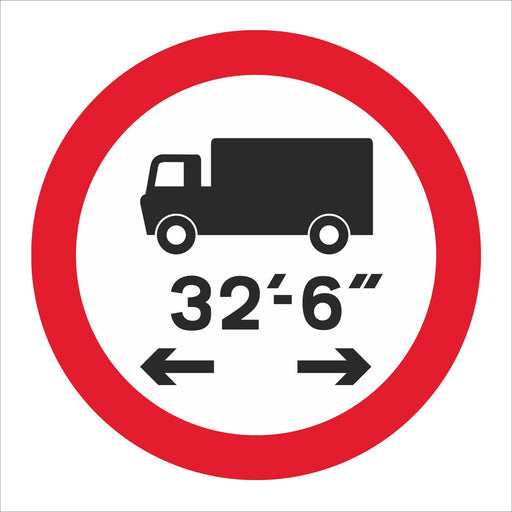 Temporary Road Traffic Sign