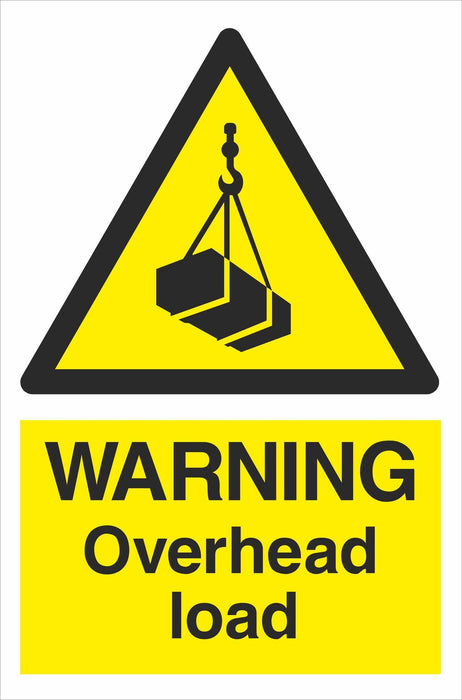 WARNING Overhead load