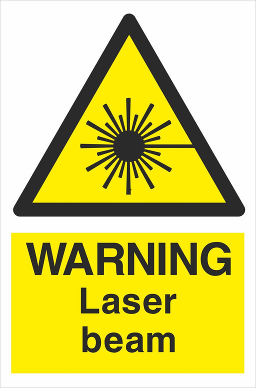 WARNING Laser beam