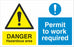 DANGER Hazardous area