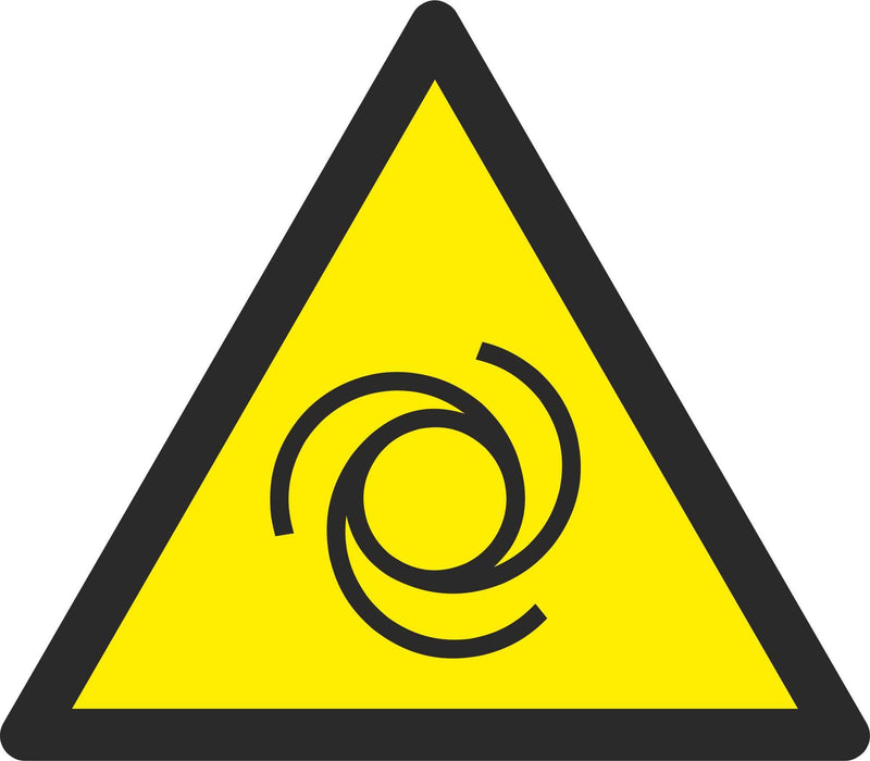 Warning Automatic Start-up - Symbol sticker sheet