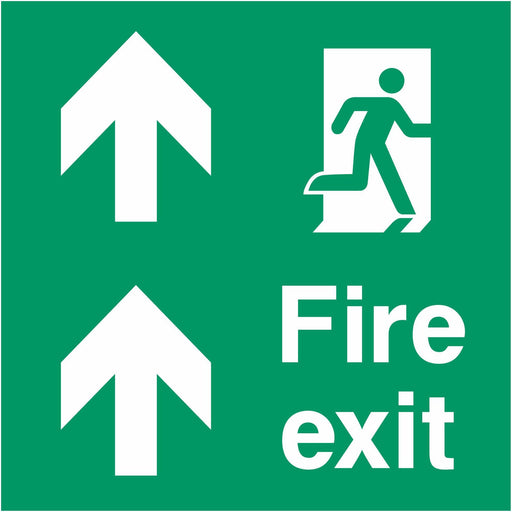 Fire exit - Running Man Right - Up Arrows