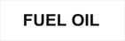 Pipeline Marking Label - FUEL OIL