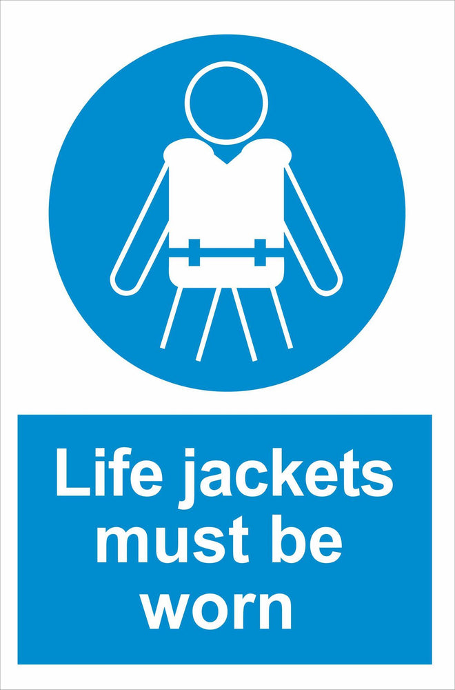 Life jackets must be worn