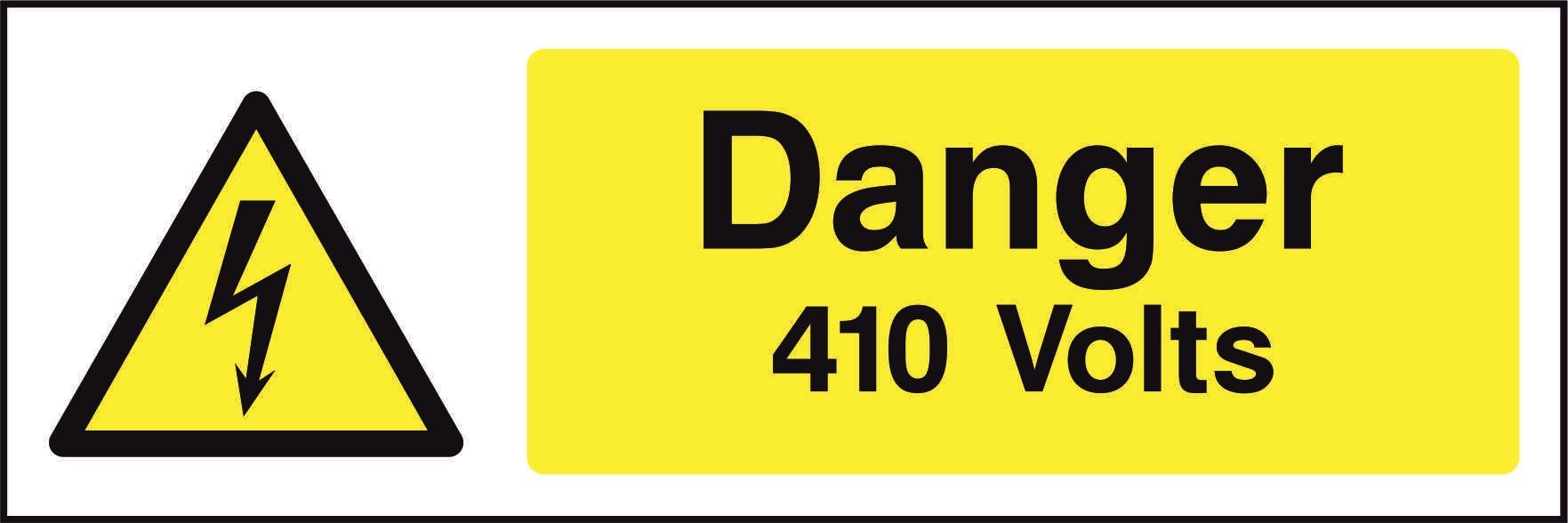 Danger 410 Volts