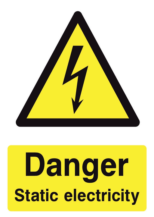 DANGER Static electricity