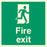 Fire exit (PHOTOLUMINESCENT)
