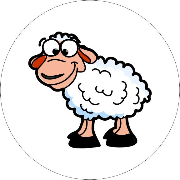 PACK OF 10 SCHOOL FLOOR STICKERS SHEEP - COVID 19 SOCIAL DISTANCING