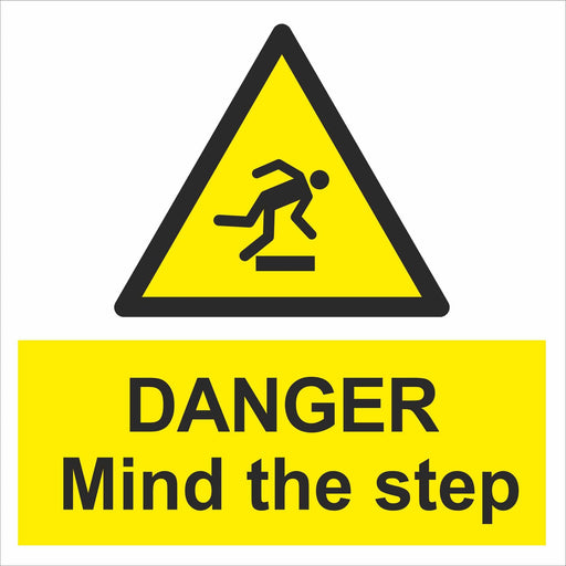 DANGER Mind the step