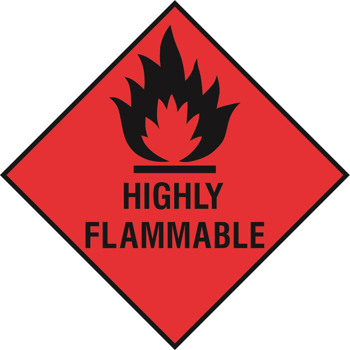 Hazardous Diamond - HIGHLY FLAMMABLE