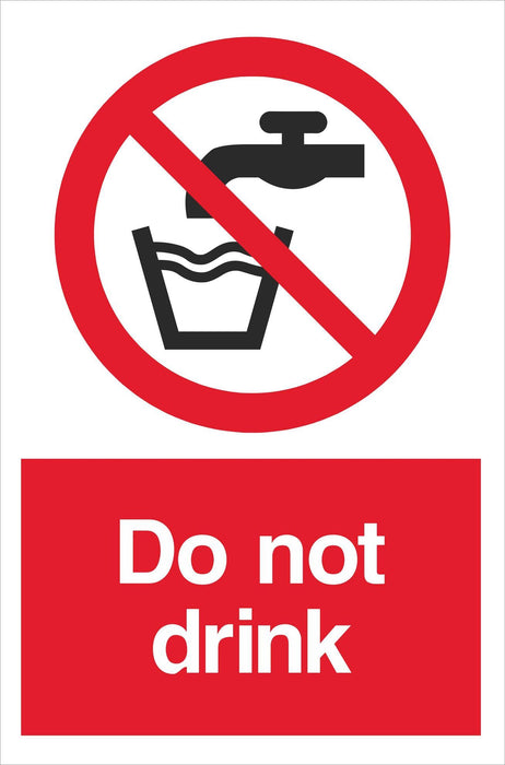 Do not drink