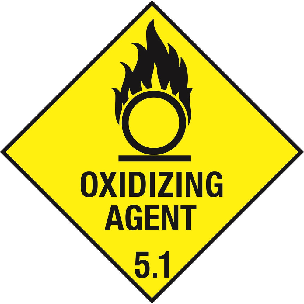 Hazardous Diamond - OXIDIZING AGENT 5.1