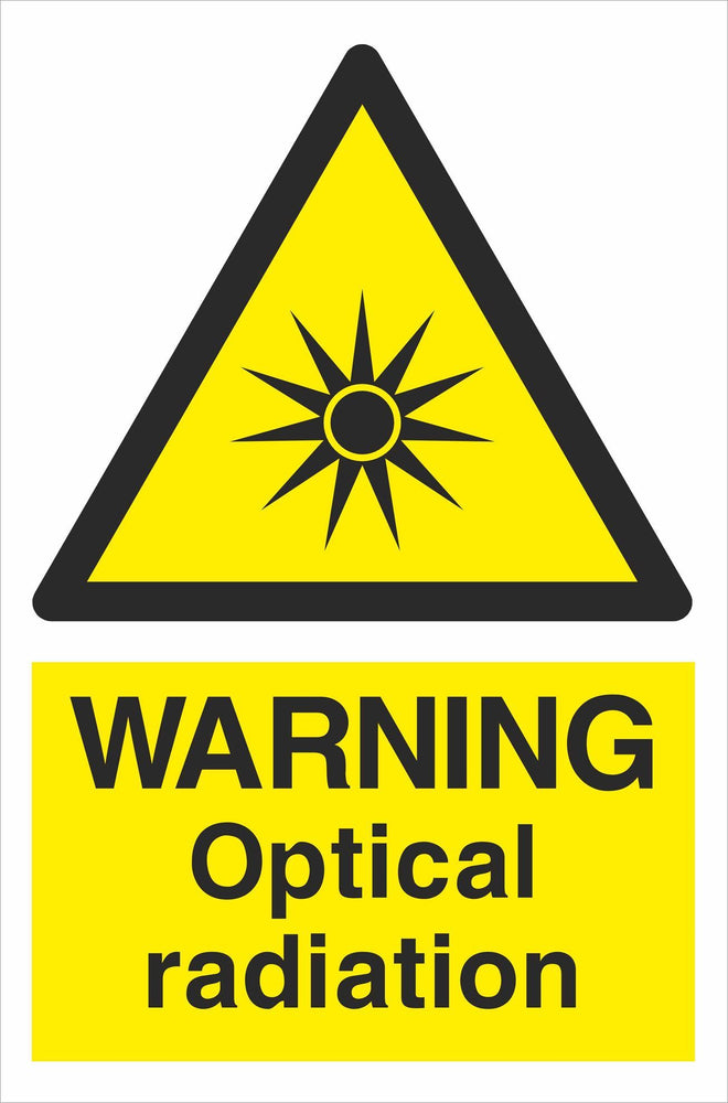WARNING Optical radiation