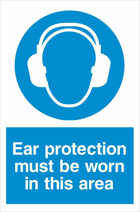 Ear protection must be worn in this area