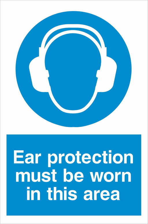 Ear protection must be worn in this area