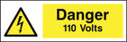 Danger 110 Volts