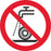 Do not use for wet grinding - Symbol sticker sheet