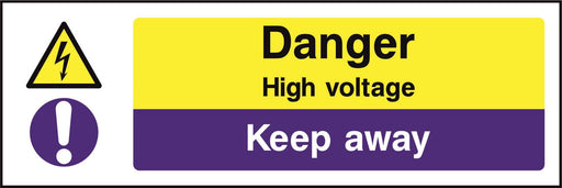 Danger High voltage Keep away