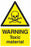 WARNING Toxic material
