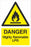 DANGER Highly flammable LPG