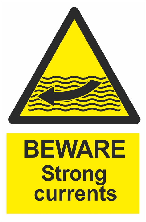 BEWARE Strong currents