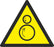 Warning Counterrotating rollers - Symbol sticker sheet