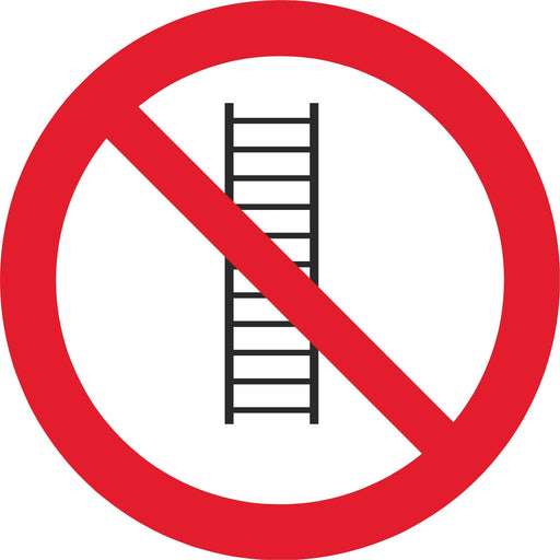 Do not use ladders - Symbol sticker sheet