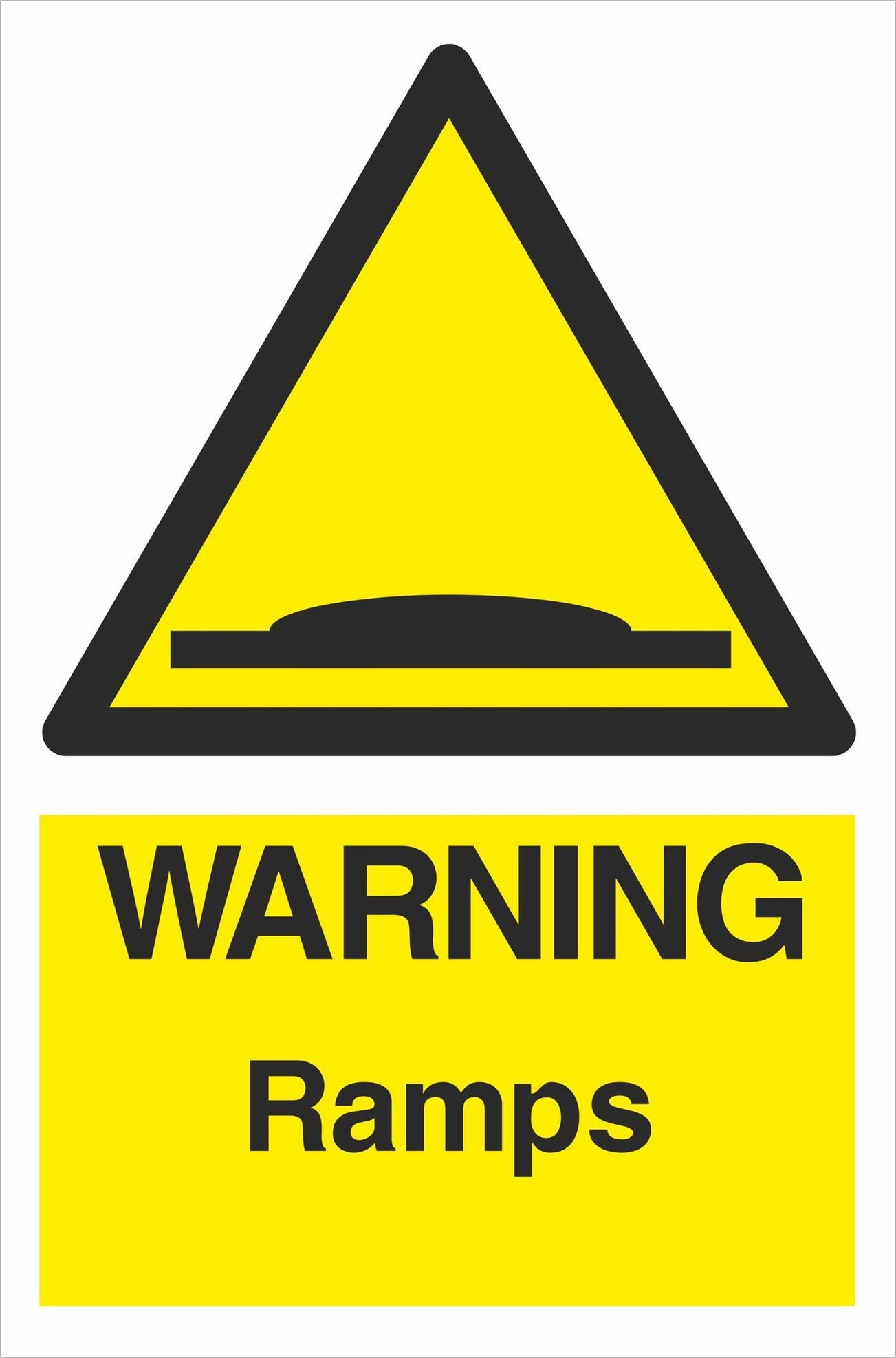 Traffic Signs Ramp WARNING Ramps — Sign Services UK