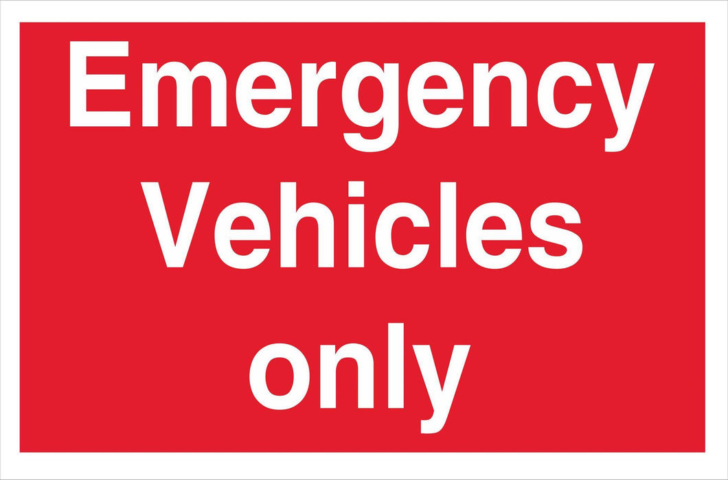 Emergency Vehicles