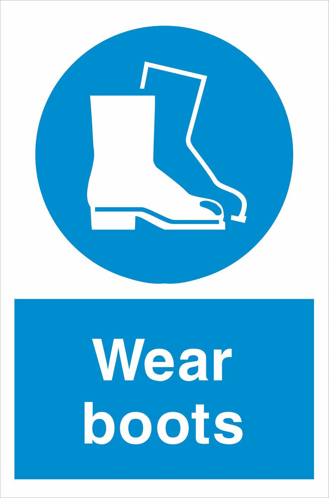 Wear boots