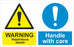 WARNING Hazardous waste