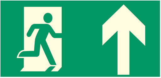 Emergency Escape - Running Man Right - Up Arrow