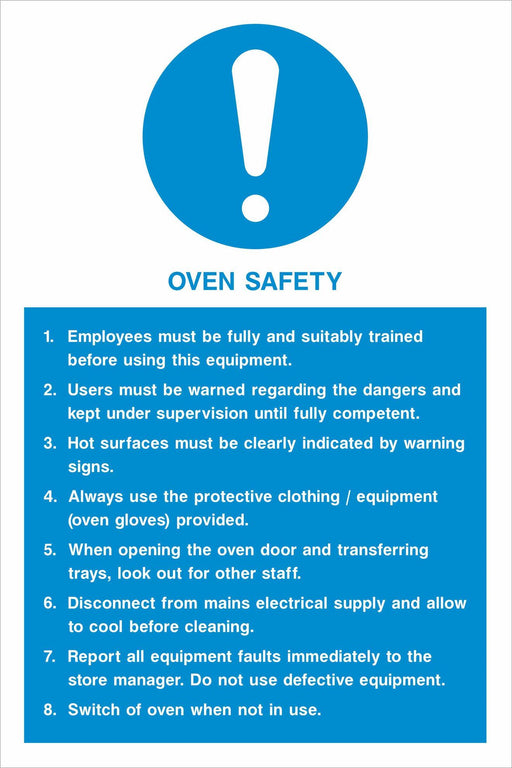 OVEN SAFETY