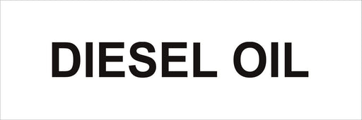 Pipeline Marking Label - DIESEL OIL
