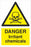 DANGER Irritant chemicals