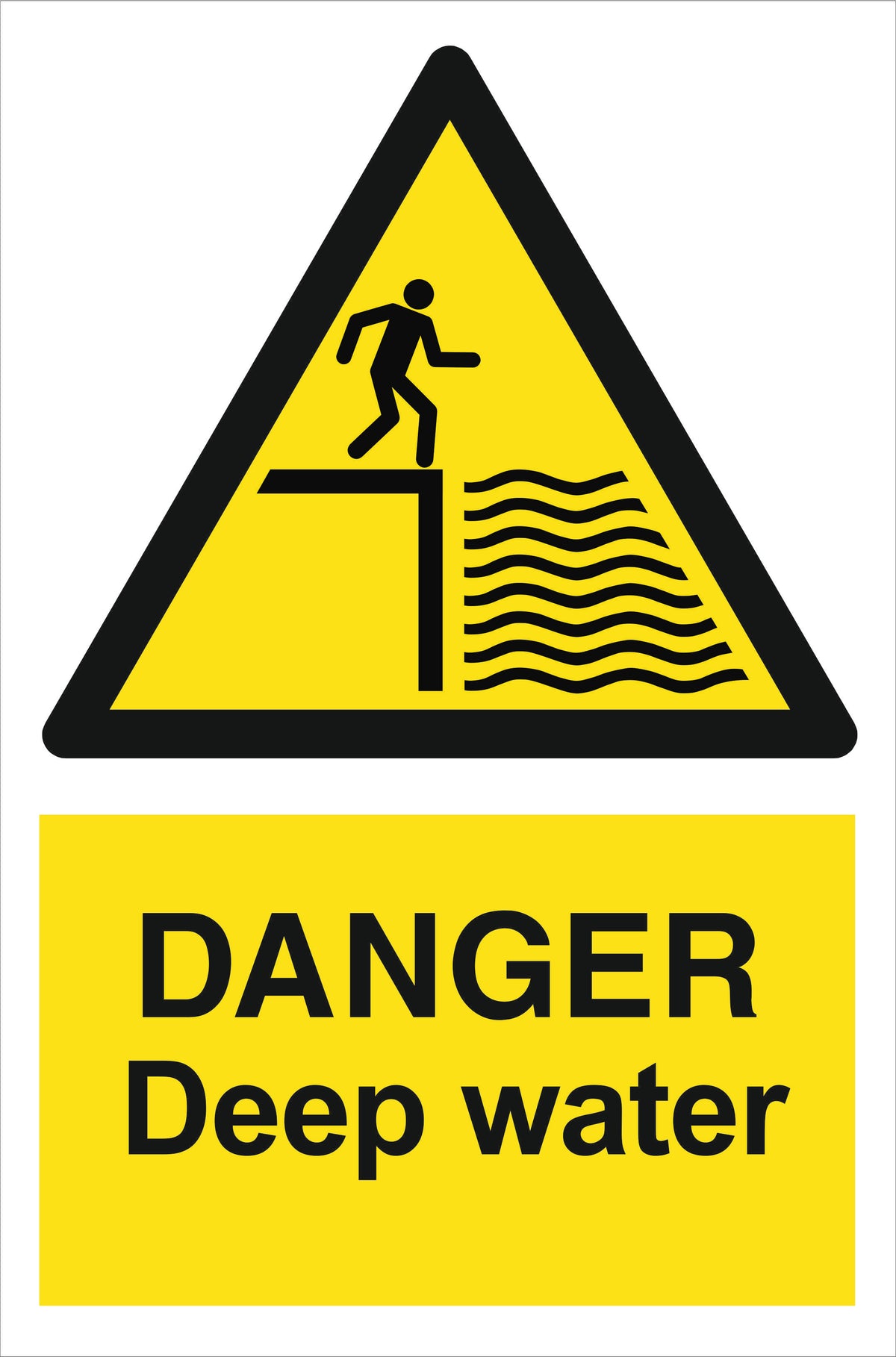 DANGER Deep water — Sign Services UK