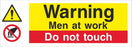 Warning Men at work