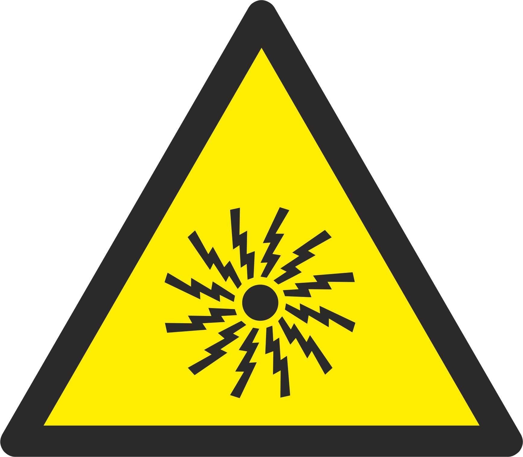 Warning Alarm - Symbol sticker sheet