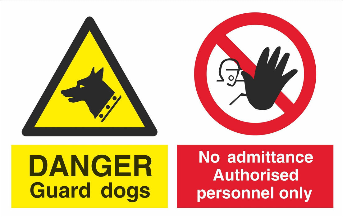 DANGER Guard dogs