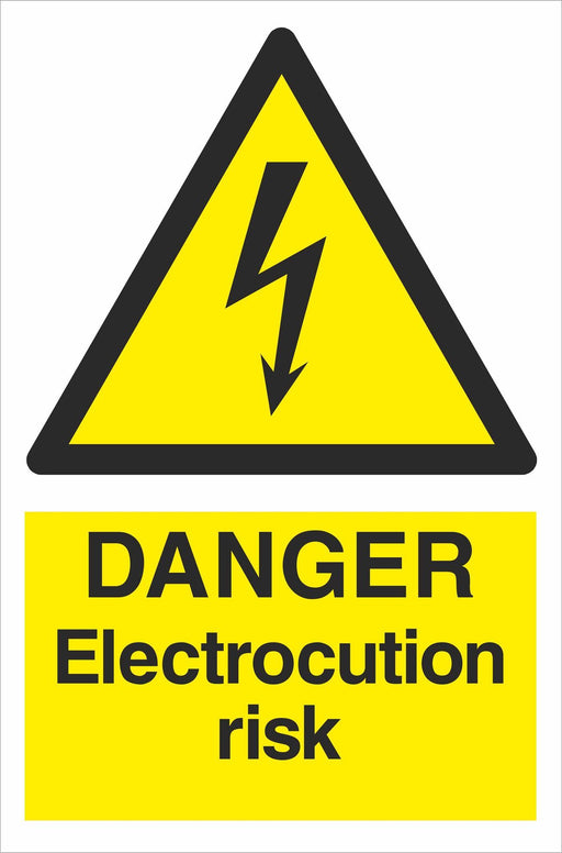 DANGER Electrocution risk